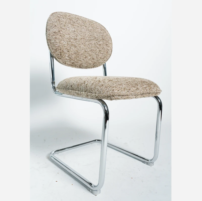 All The KD-structure With Chrome Spring Dining Chair manufacturers